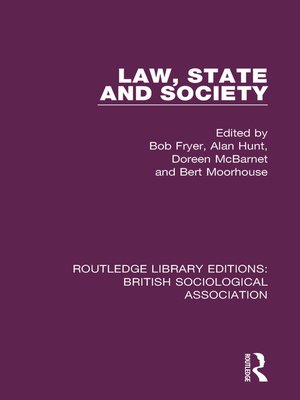 cover image of Law, State and Society